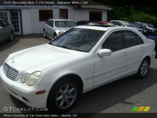 2003 Mercedes-Benz C 240 Sedan in Alabaster White