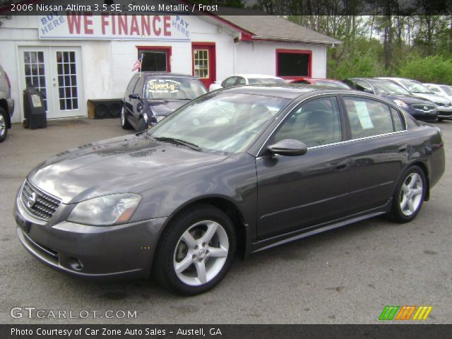 2006 Nissan Altima 3.5 SE in Smoke Metallic