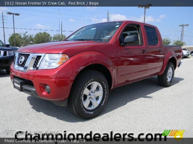 2012 Nissan Frontier SV Crew Cab in Red Brick