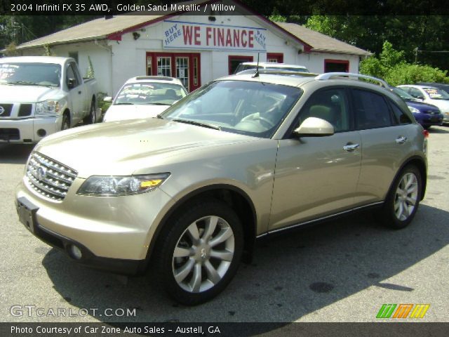 2004 Infiniti FX 35 AWD in Golden Sand Metallic