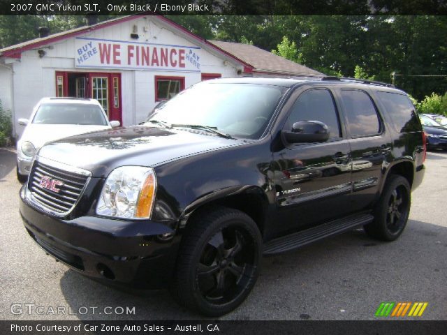 2007 GMC Yukon SLT in Onyx Black