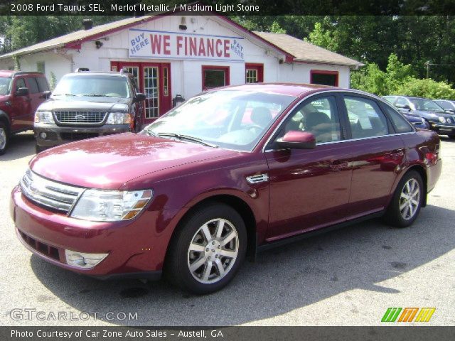 2008 Ford Taurus SEL in Merlot Metallic