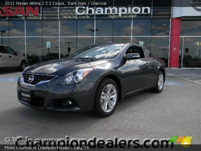 2012 Nissan Altima 2.5 S Coupe in Dark Slate