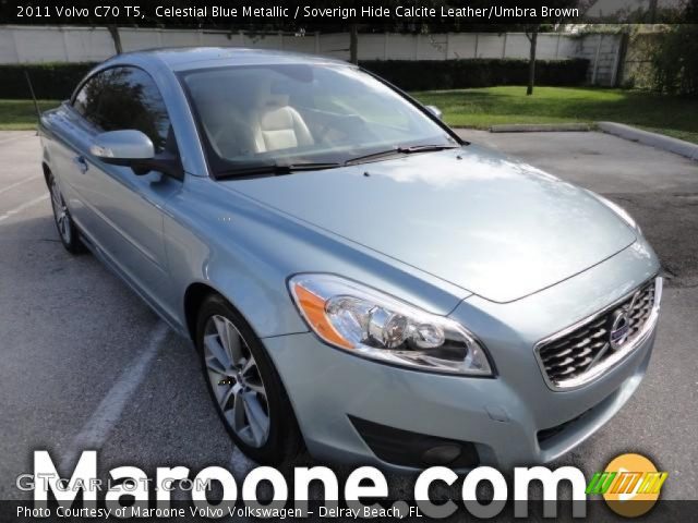 2011 Volvo C70 T5 in Celestial Blue Metallic