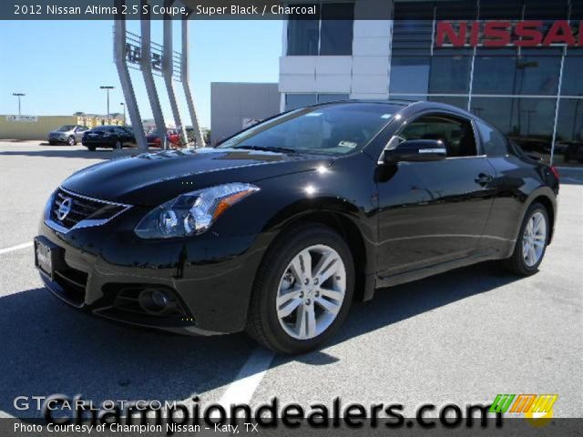 2012 Nissan Altima 2.5 S Coupe in Super Black