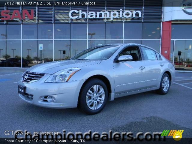 2012 Nissan Altima 2.5 SL in Brilliant Silver