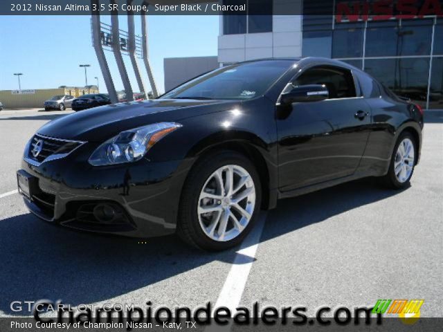 2012 Nissan Altima 3.5 SR Coupe in Super Black