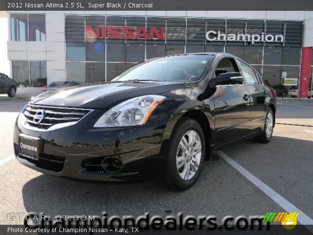 2012 Nissan Altima 2.5 SL in Super Black
