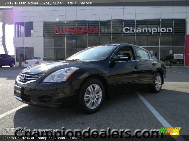 2012 Nissan Altima 2.5 SL in Super Black