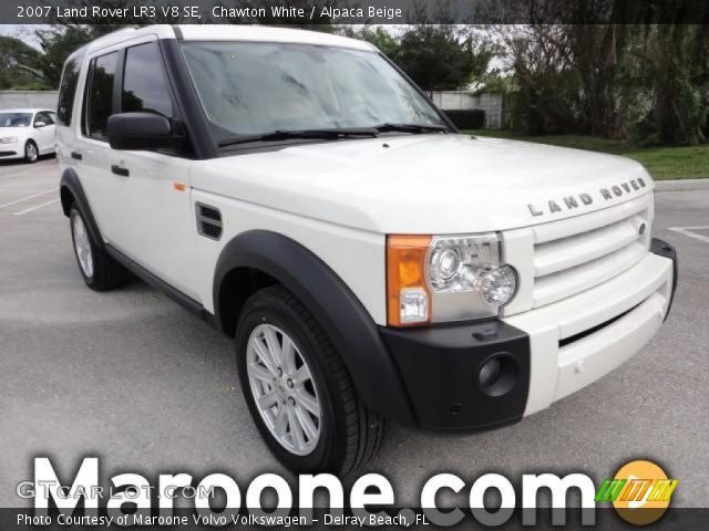 2007 Land Rover LR3 V8 SE in Chawton White