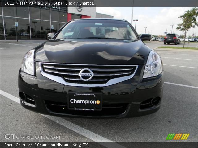 2012 Nissan Altima 2.5 S in Super Black