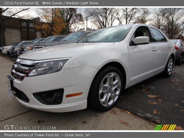 2010 Ford Fusion SE in White Suede