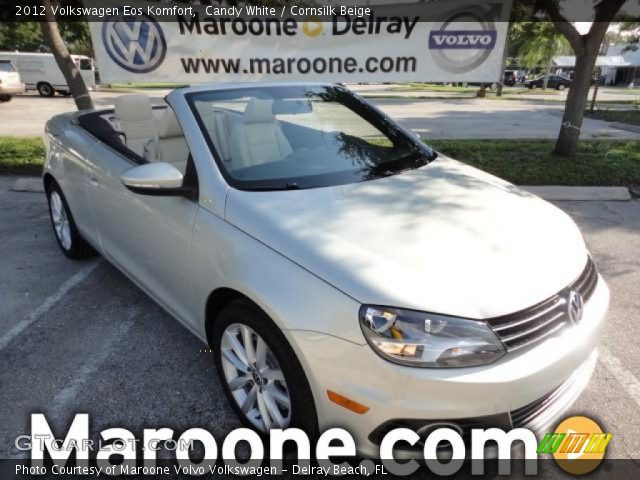 2012 Volkswagen Eos Komfort in Candy White