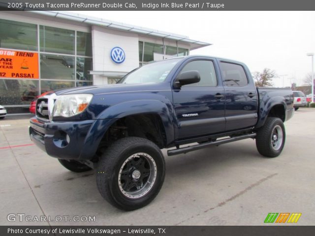 2005 Toyota Tacoma PreRunner Double Cab in Indigo Ink Blue Pearl