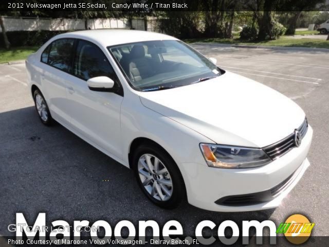 2012 Volkswagen Jetta SE Sedan in Candy White