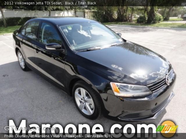 2012 Volkswagen Jetta TDI Sedan in Black