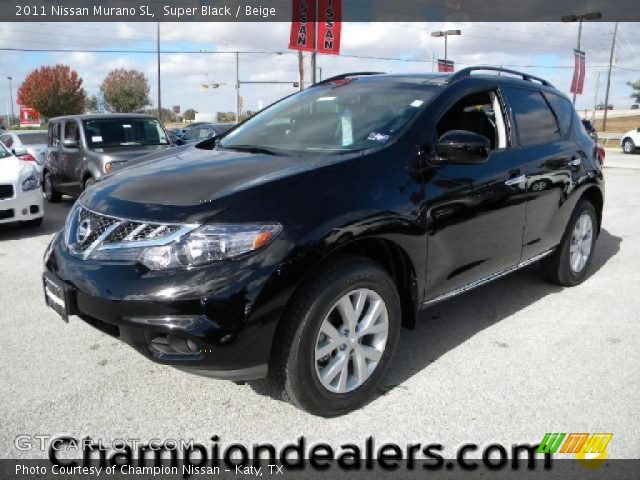 2011 Nissan Murano SL in Super Black