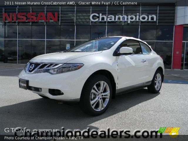 2011 Nissan Murano CrossCabriolet AWD in Glacier White Pearl