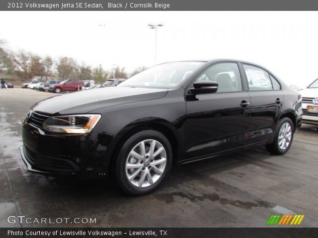 2012 Volkswagen Jetta SE Sedan in Black