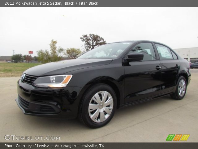 2012 Volkswagen Jetta S Sedan in Black