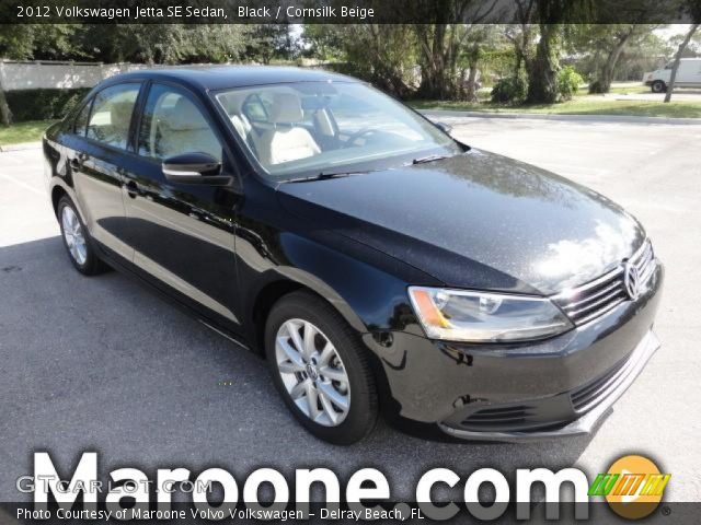2012 Volkswagen Jetta SE Sedan in Black