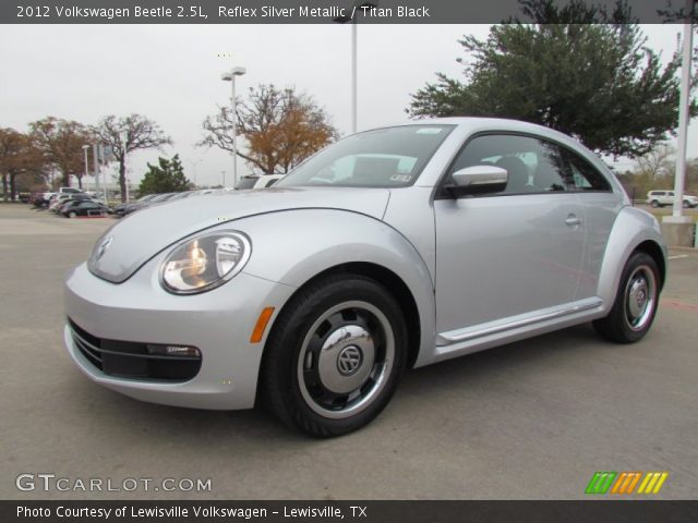 2012 Volkswagen Beetle 2.5L in Reflex Silver Metallic