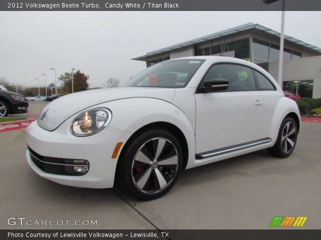 2012 Volkswagen Beetle Turbo in Candy White