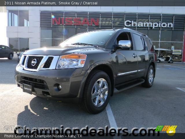 2011 Nissan Armada Platinum in Smoke Gray