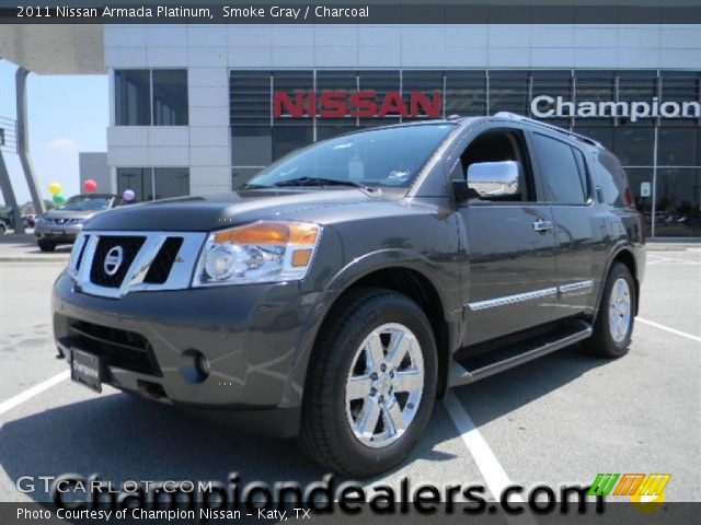 2011 Nissan Armada Platinum in Smoke Gray