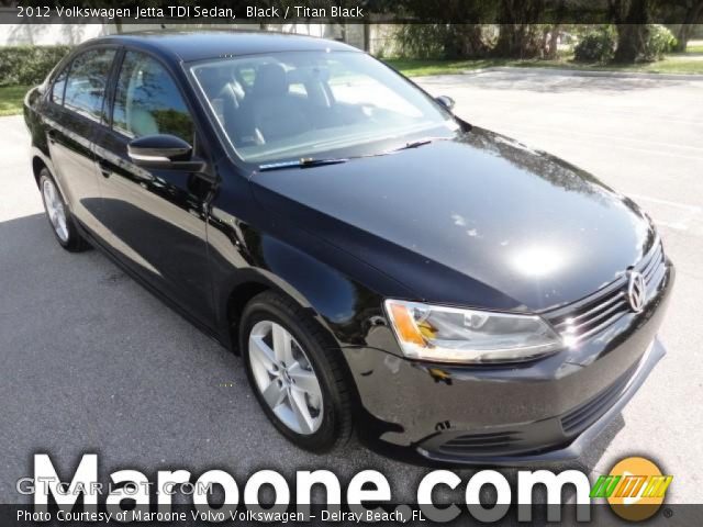 2012 Volkswagen Jetta TDI Sedan in Black