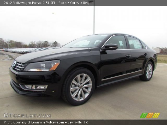 2012 Volkswagen Passat 2.5L SEL in Black