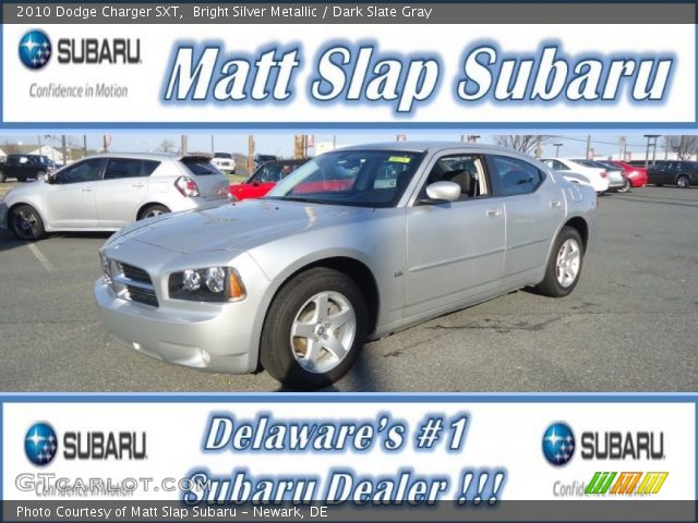 2010 Dodge Charger SXT in Bright Silver Metallic
