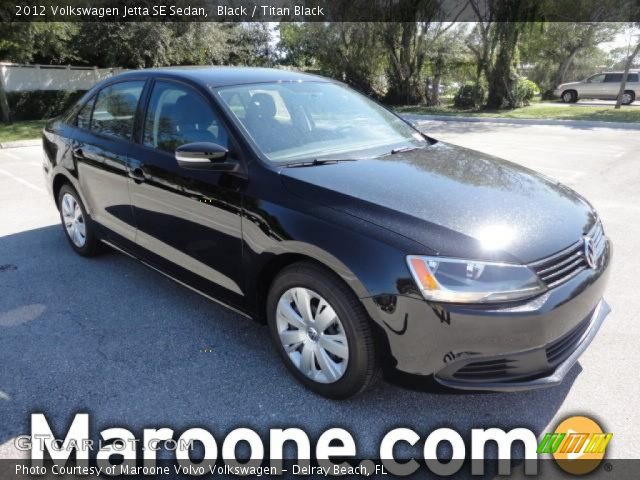 2012 Volkswagen Jetta SE Sedan in Black