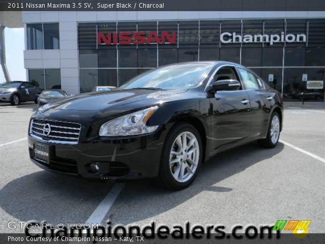 2011 Nissan Maxima 3.5 SV in Super Black