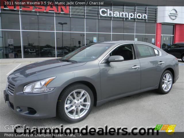2011 Nissan Maxima 3.5 SV in Mystic Jade Green