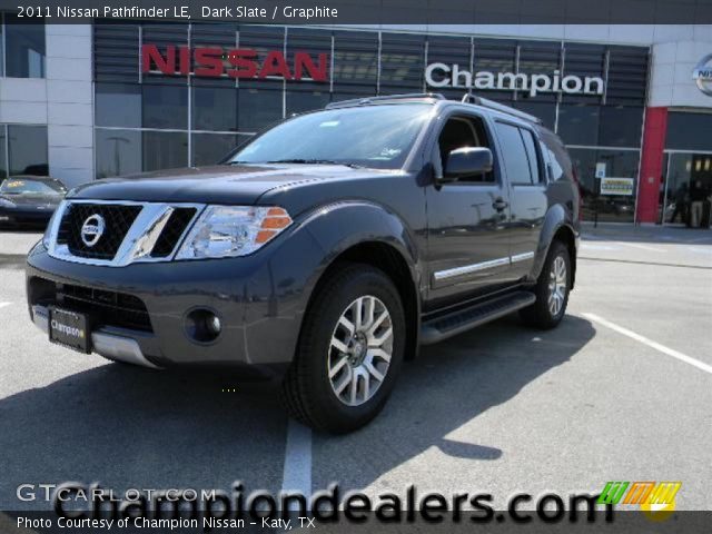 2011 Nissan Pathfinder LE in Dark Slate