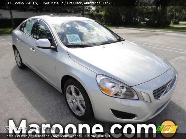 2012 Volvo S60 T5 in Silver Metallic