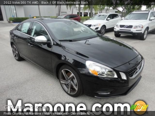 2012 Volvo S60 T6 AWD in Black