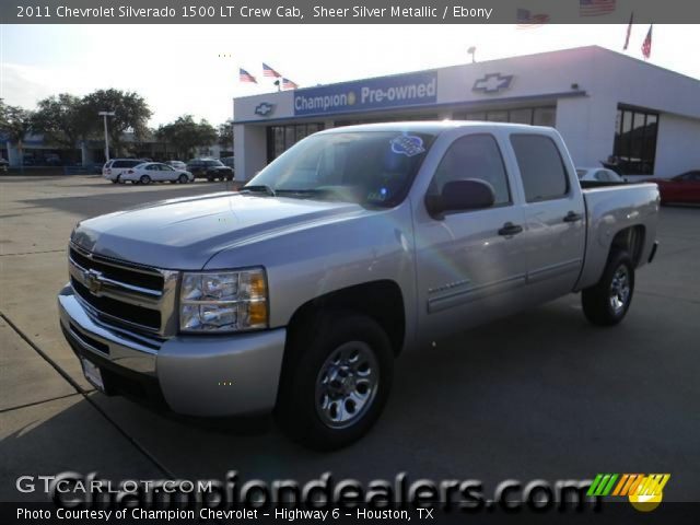 2011 Chevrolet Silverado 1500 LT Crew Cab in Sheer Silver Metallic