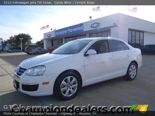 2010 Volkswagen Jetta TDI Sedan in Candy White