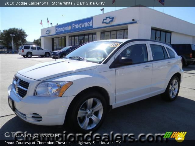 2010 Dodge Caliber SXT in Stone White