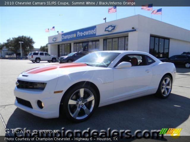 2010 Chevrolet Camaro SS/RS Coupe in Summit White