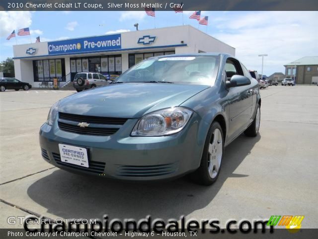 2010 Chevrolet Cobalt LT Coupe in Silver Moss Metallic