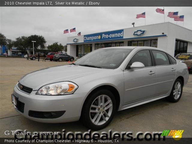 2010 Chevrolet Impala LTZ in Silver Ice Metallic