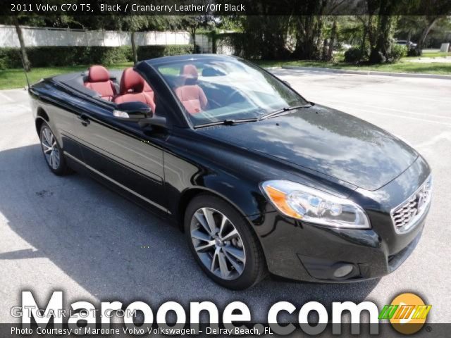 2011 Volvo C70 T5 in Black