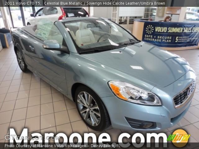 2011 Volvo C70 T5 in Celestial Blue Metallic