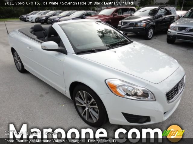 2011 Volvo C70 T5 in Ice White