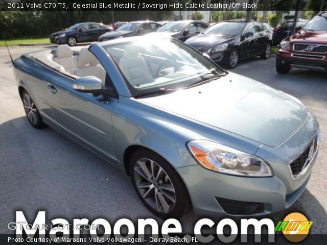 2011 Volvo C70 T5 in Celestial Blue Metallic