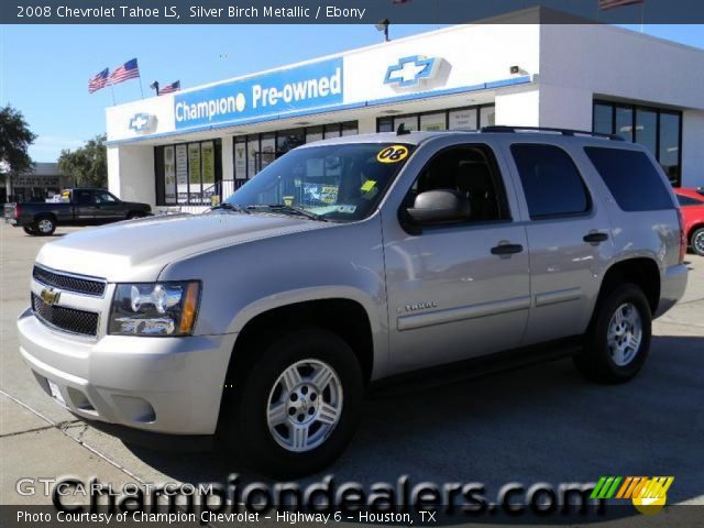 2008 Chevrolet Tahoe LS in Silver Birch Metallic