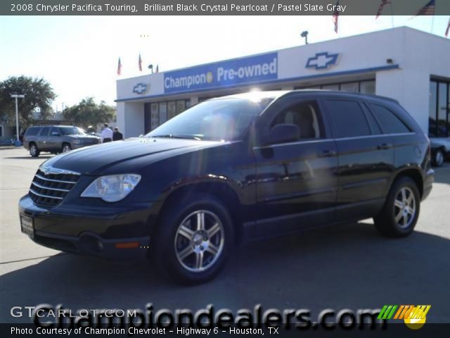 2008 Chrysler Pacifica Touring in Brilliant Black Crystal Pearlcoat